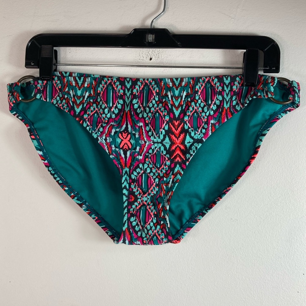 🛑SOLD🛑  NWT Converse XL Bikini Bottom Tribal Print Green